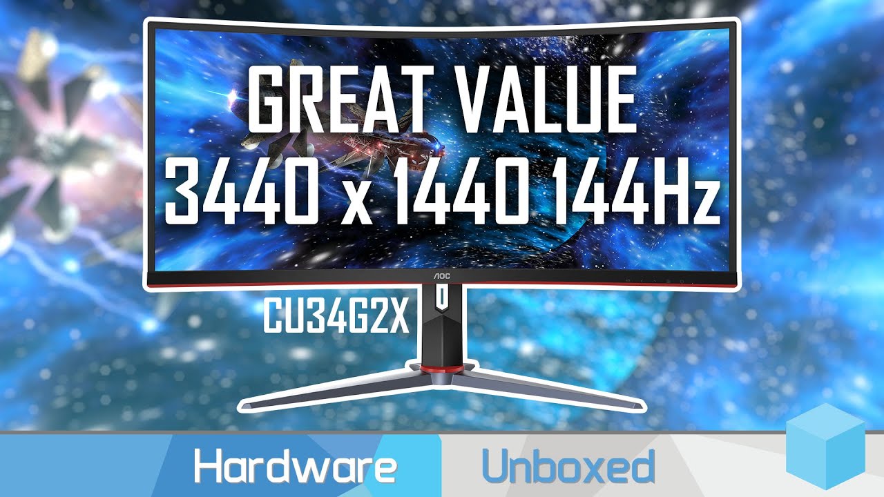 AOC CU34G2X Review, The Best Value 1440p 144Hz Ultrawide Monitor