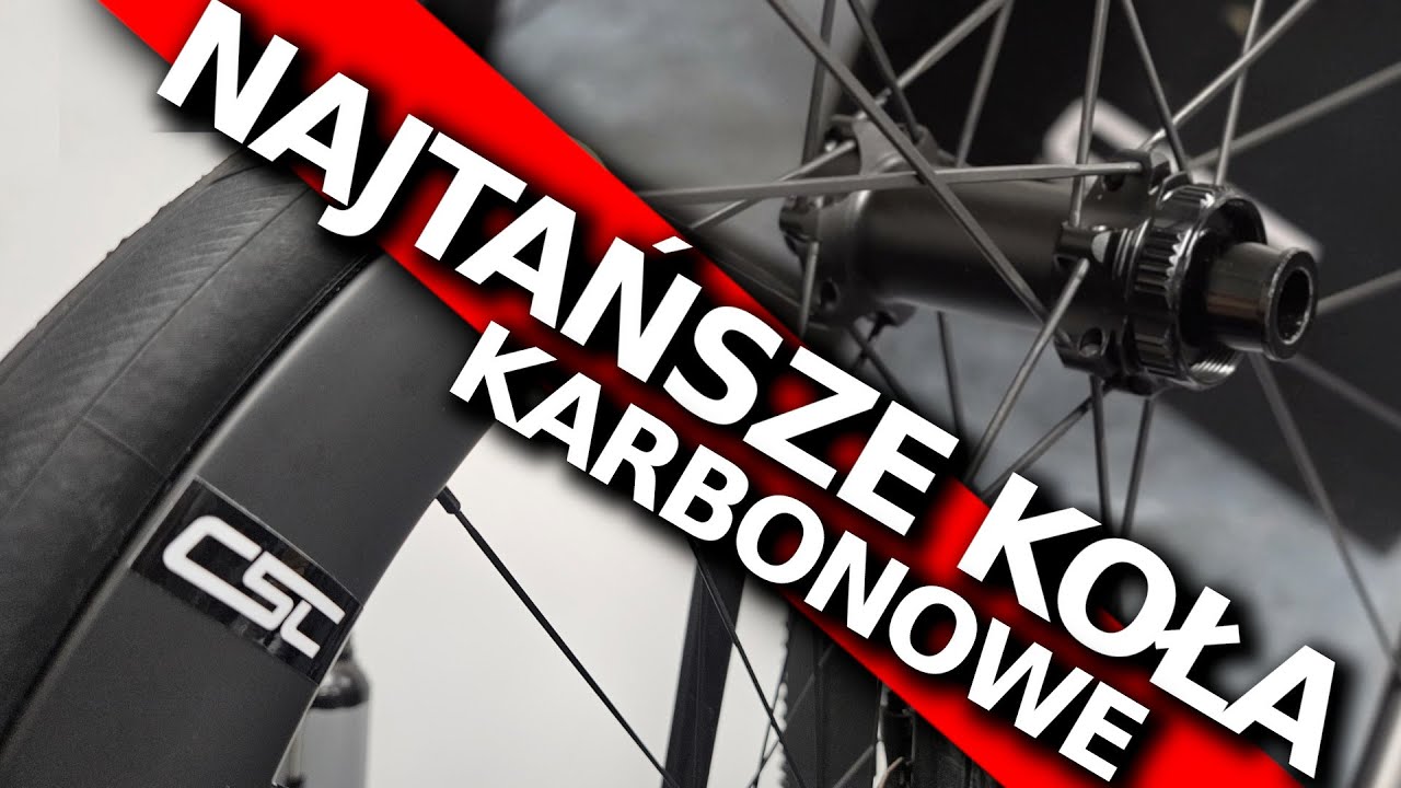 Ile ważą tanie koła karbonowe?