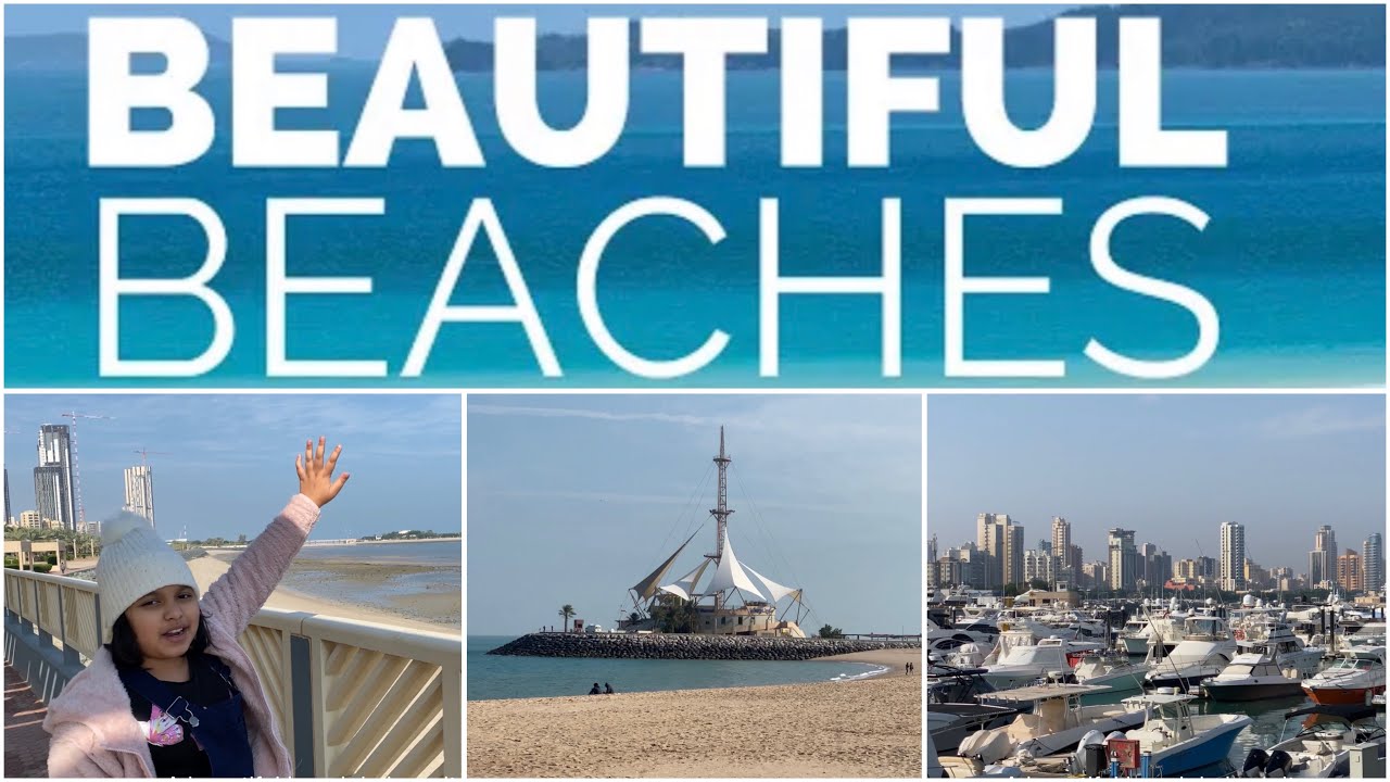 Beautiful beach in kuwait