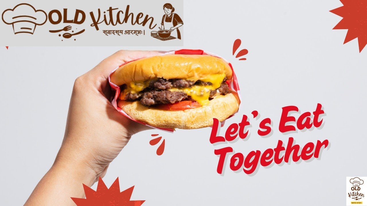 Make a delicious restaurant-like burger at home in just 5 minutes. @oldkitchen01 