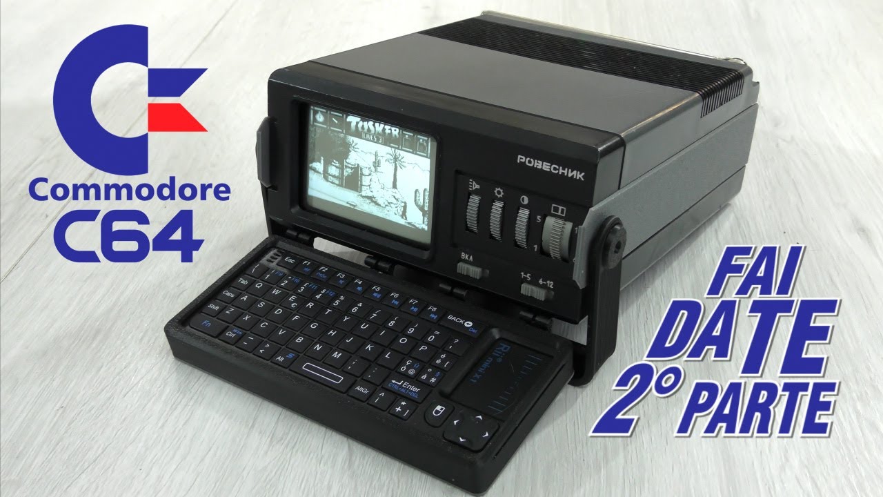 Commodore 64 SX portatile fai da te - Seconda parte