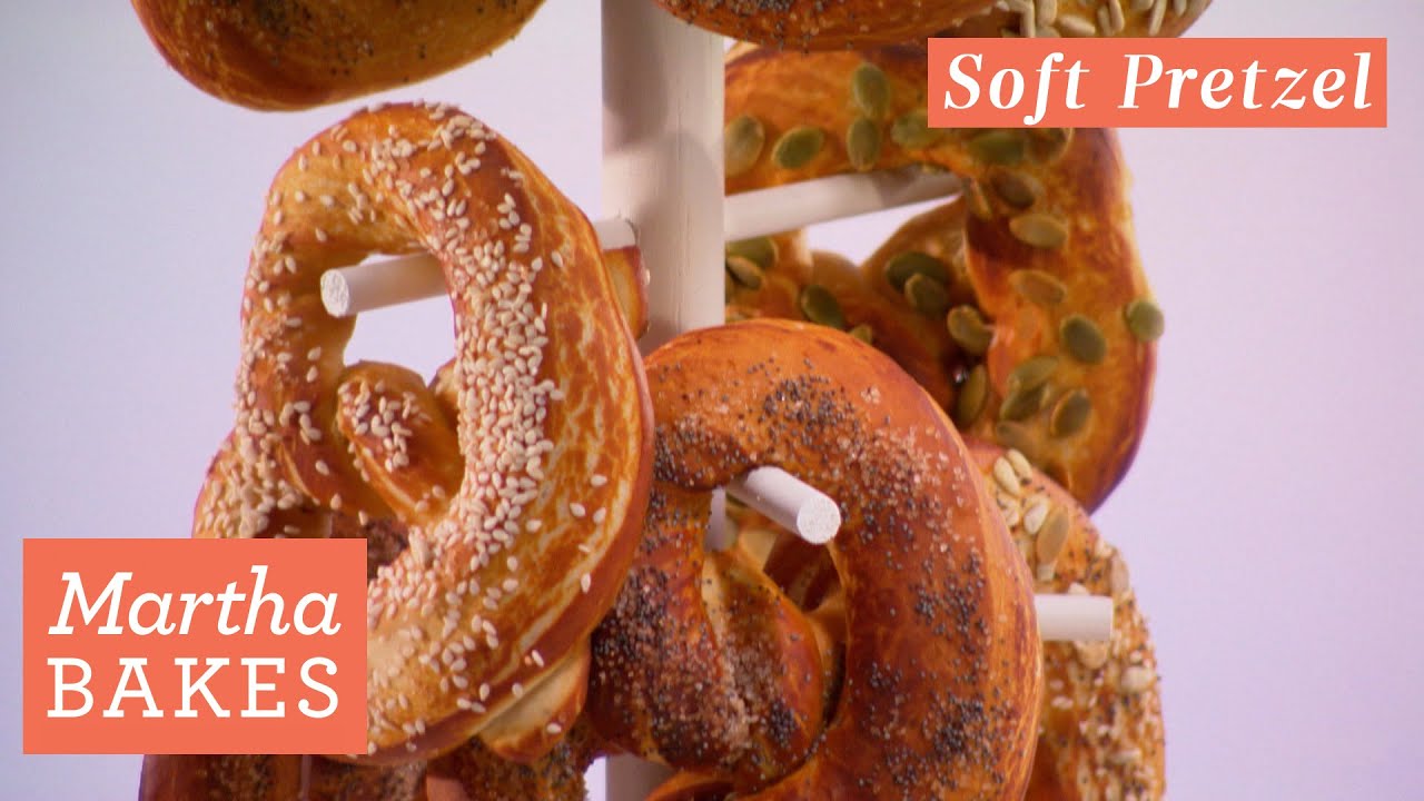 Martha Stewart Makes Soft Pretzels with Lina Kulchinsky | Martha Bakes Recipes | Martha Stewart