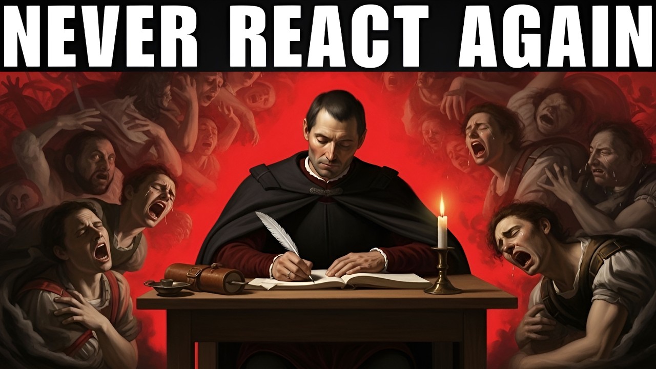 How To NEVER Get Angry Or Bothered By Anyone | Machiavelli Dark Psychology