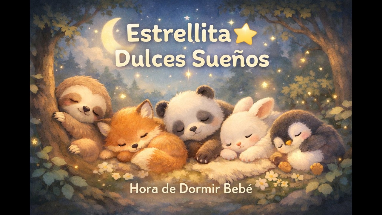 ✨ Estrellita ⭐ Dulces Sueños Bebé 🌙 Música para Dormir Profundo