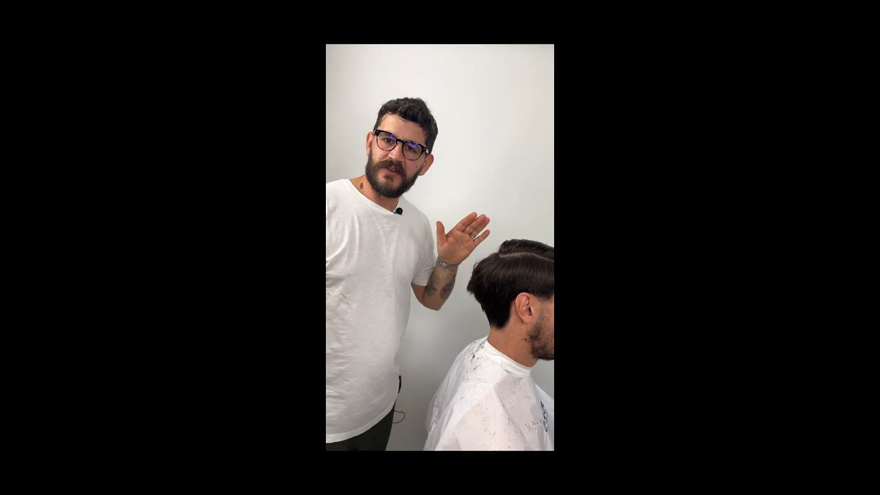 Barber tutorial - step by step - Cum sa obții  graduare/cum sa tunzi doar din foarfeca/only scissors