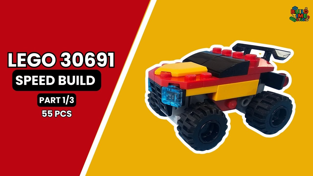 LEGO 30691 Runaway Racer 🏎️ Сборка и Обзор | Часть 1/3