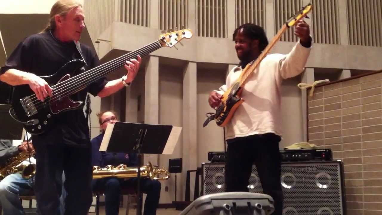 Victor Wooten and Steve Bailey at Newberry College.....SICKKKK