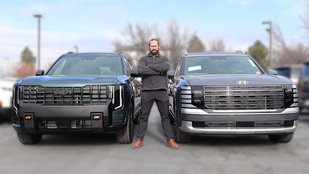 They DON'T Drive the Same! //2027 Kia Telluride vs 2026 Hyundai Palisade//