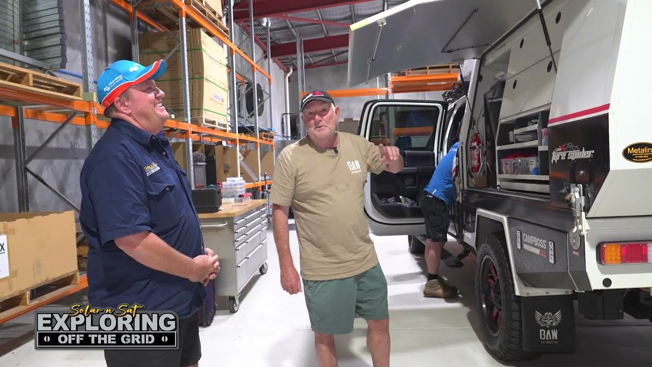 Ford F350 Walkaround with Mike from Clearview Accessories | Custom Rooftop Tent | Solar N Sat