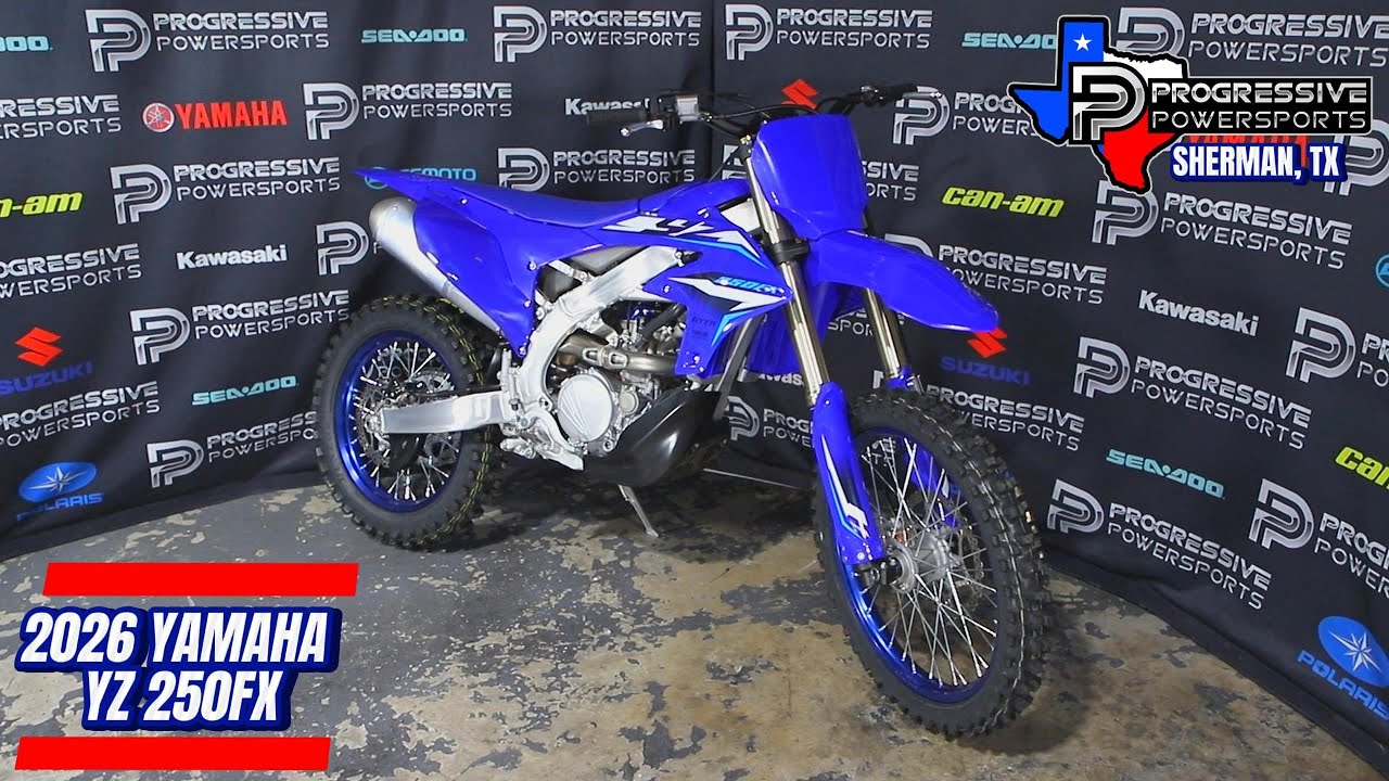 NEW 2026 Yamaha YZ250FX Dirt Bike For Sale In Sherman, TX