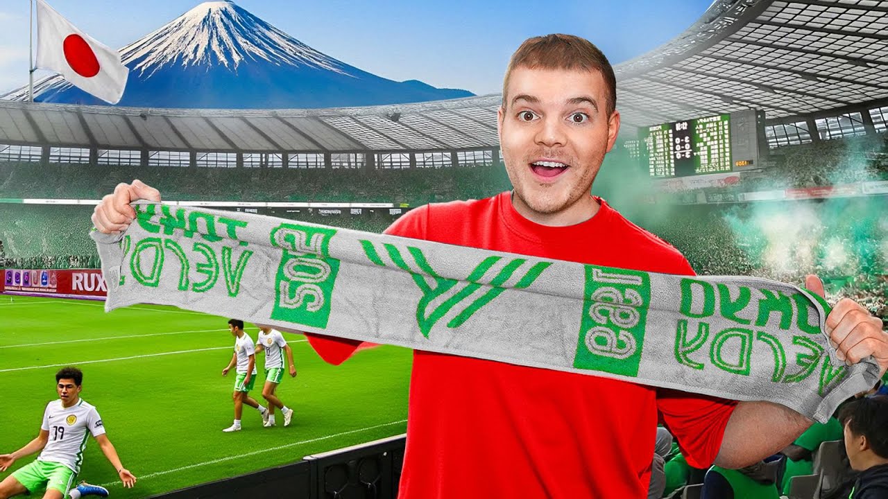 Ich bin 10.000km geflogen um Fußball in Japan zu schauen! 🇯🇵