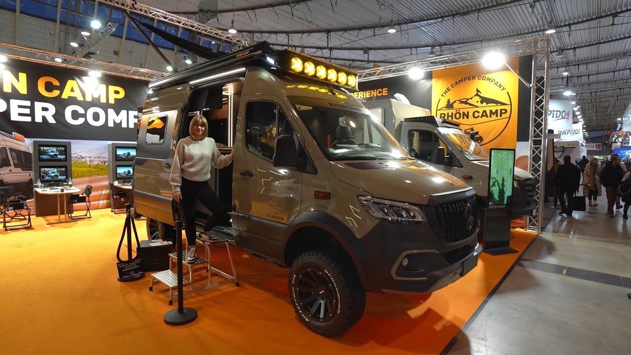 So hoch! So kurz! Wohnmobil Campervan wie James Bond. Rhön Camp Specter 2024.