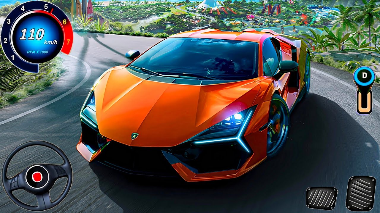 Real GT Cars Racing Simulator 3D - Гонка на автомобилях The Crew Motorfest: Геймплей на ПК #1