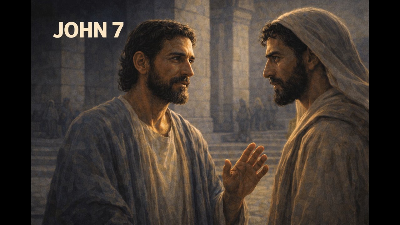 John 7 (Read Aloud) | Rivers of Living Water | Bible Listening (WEB)