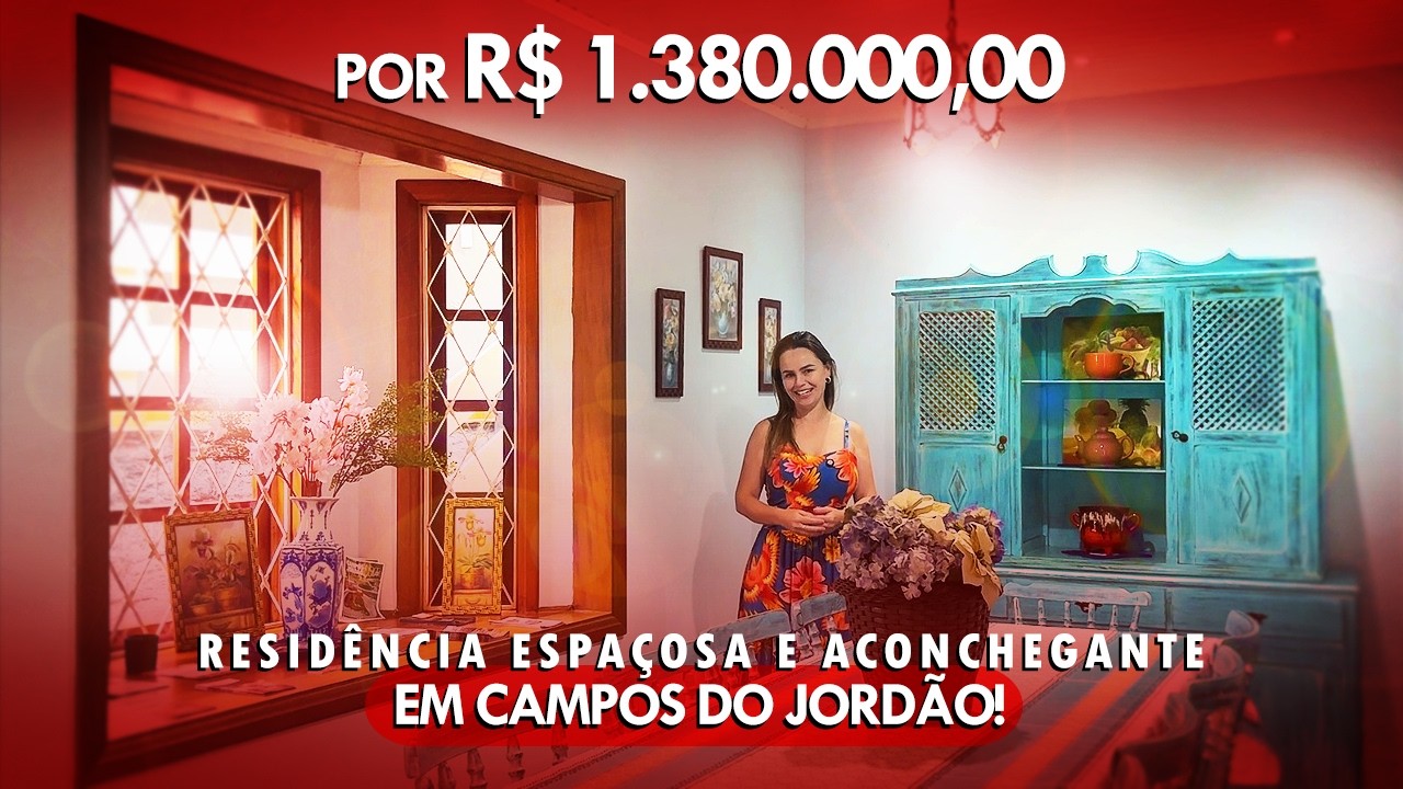 🍁 Casa toda mobiliada que acomoda até 12 pessoas + edícula. Perfeita para morar ou fazer renda 