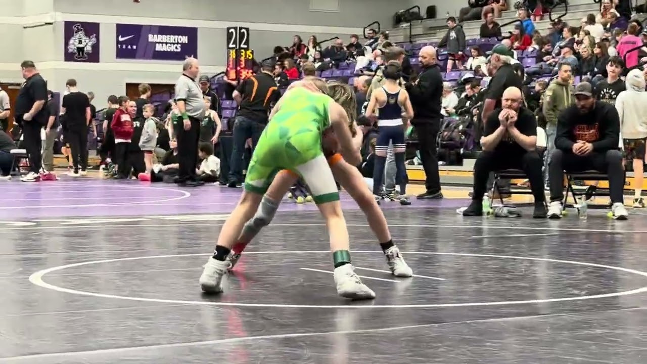 Mikah vs Benjamin MacKenzie (Medina) at OYWA districts at Barberton