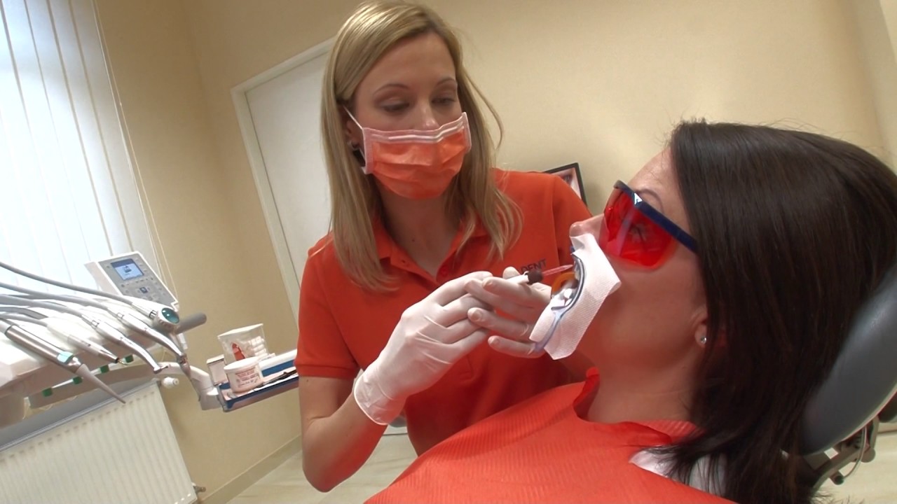 Bleaching in der Med-Hun-Dent Zahnklinik in Sopron