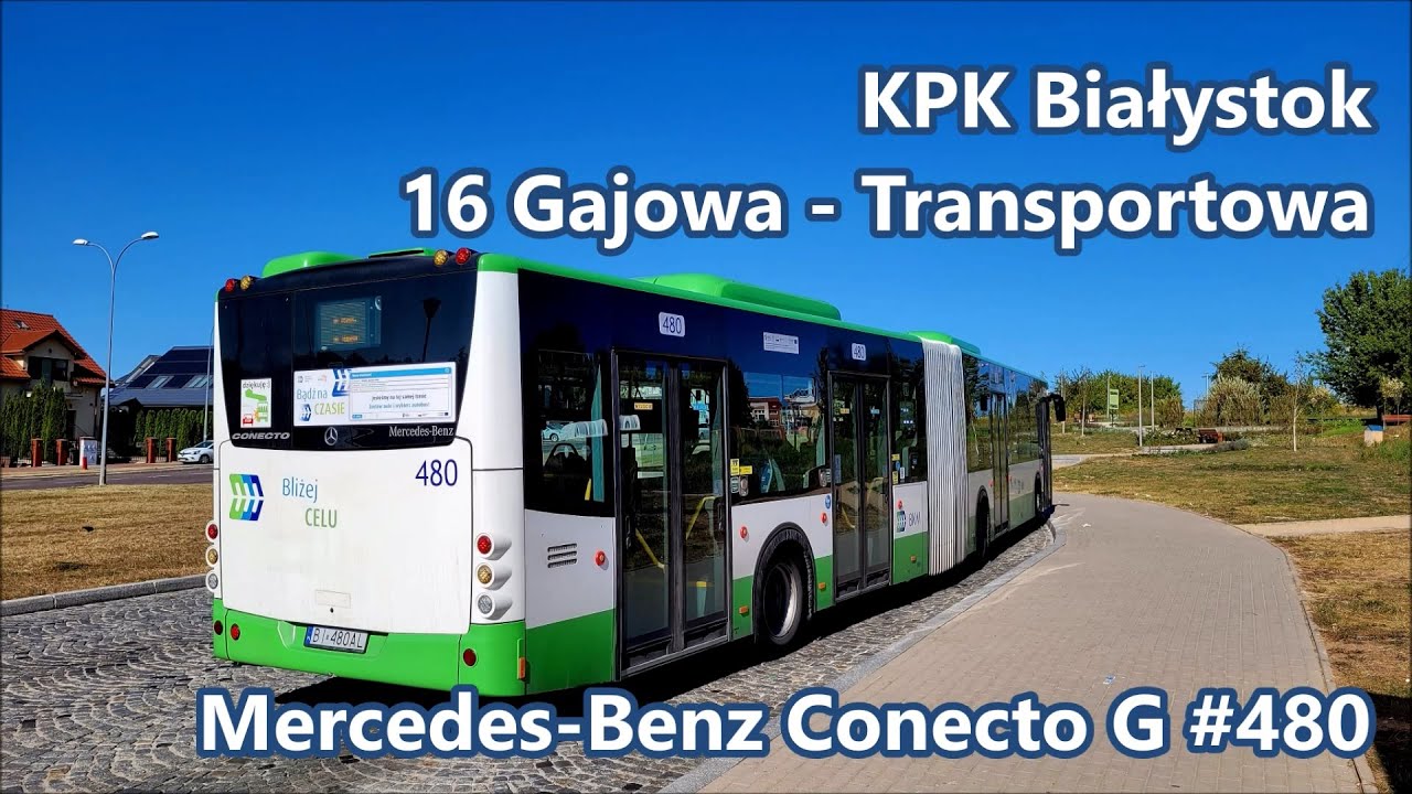 KPK Białystok - linia 16, Mercedes-Benz Conecto G #480