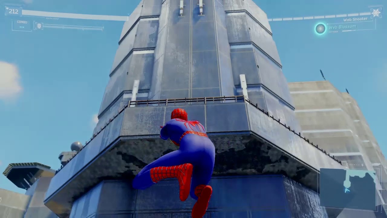 Spider-Man PS4 out of map glitch