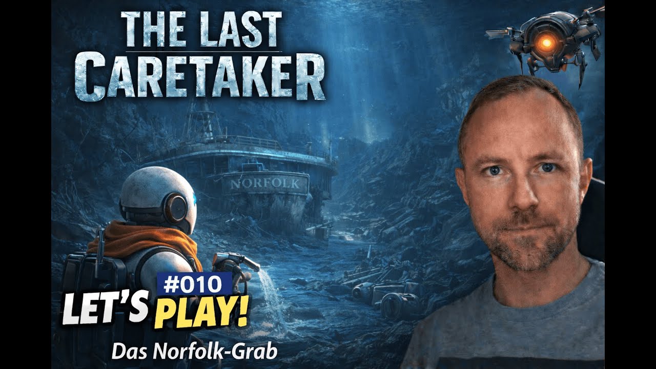 010 🤖 Das Norfolk-Grab 🤖 The Last Caretaker Early Access #gaming #letsplay #bigrickgameplay