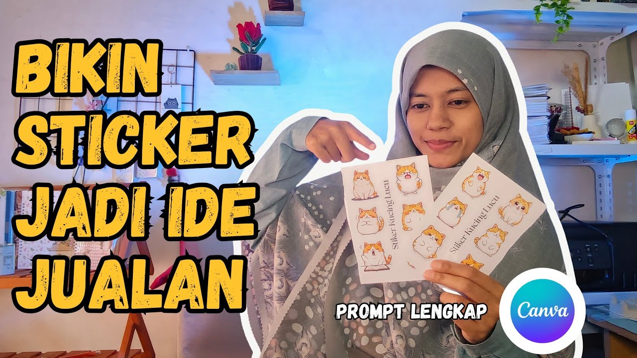 Cara Bikin Stiker Lucu di Canva Bisa untuk Ide Jualan