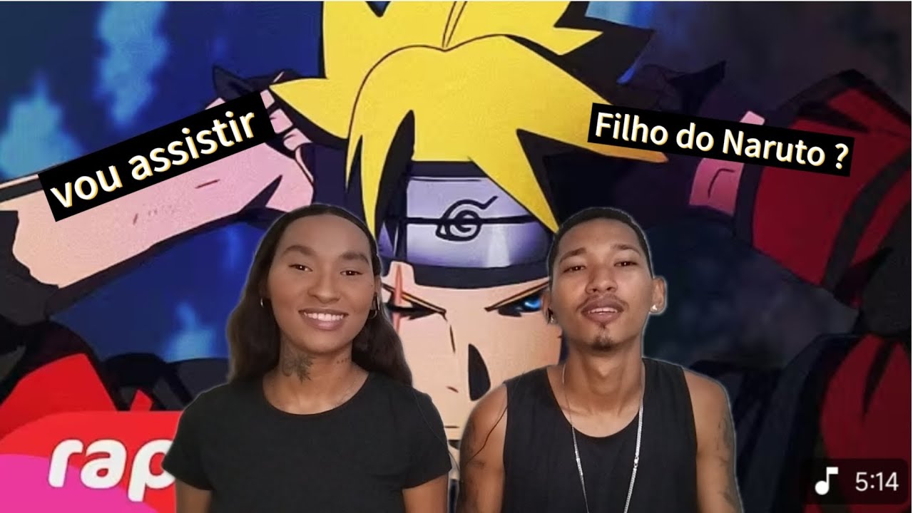 MINHA IRMÃ NÃO OTAKU REAGINDO AO RAP DO BORUTO (ela ficou CONFUSA e GOSTOU 😂)