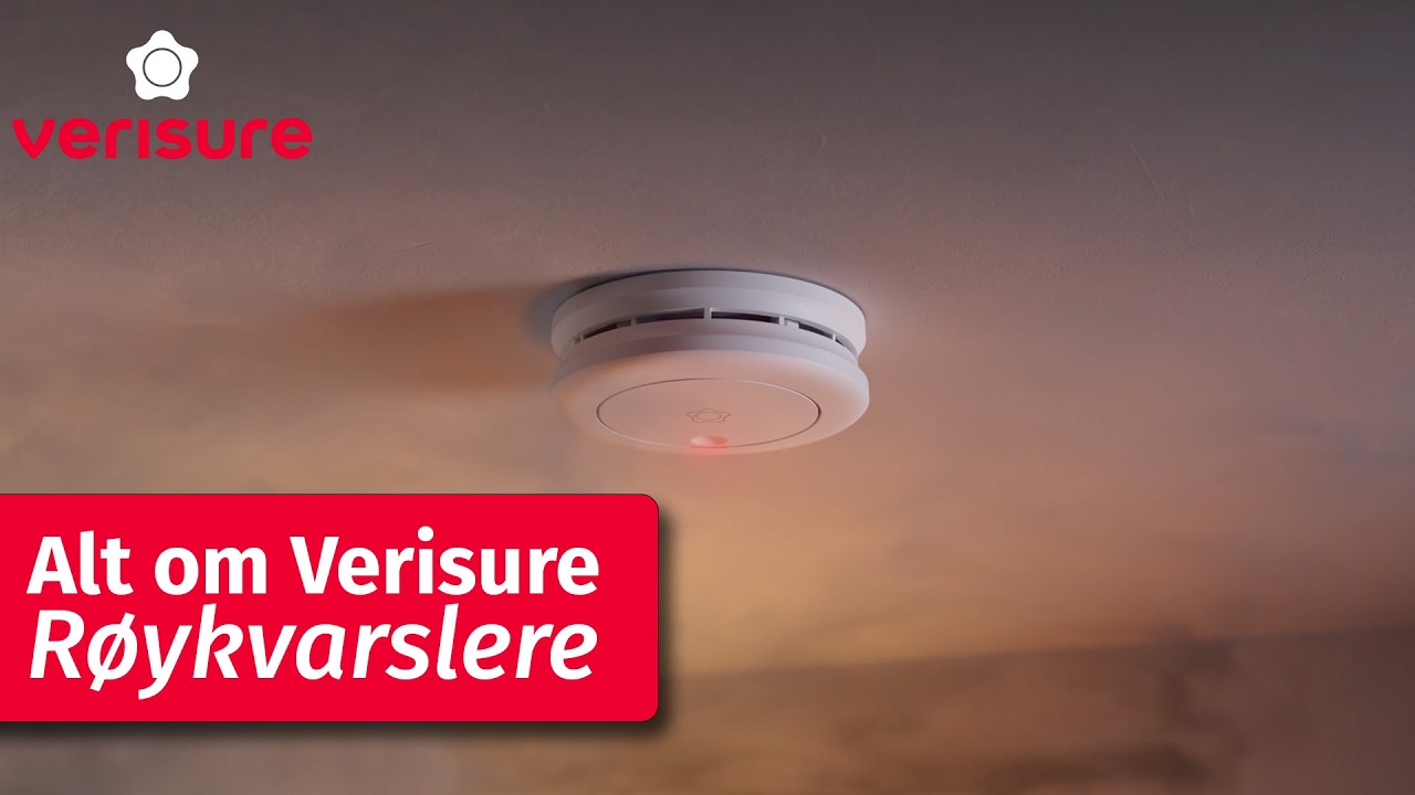 Alt om Verisure Røykvarsler