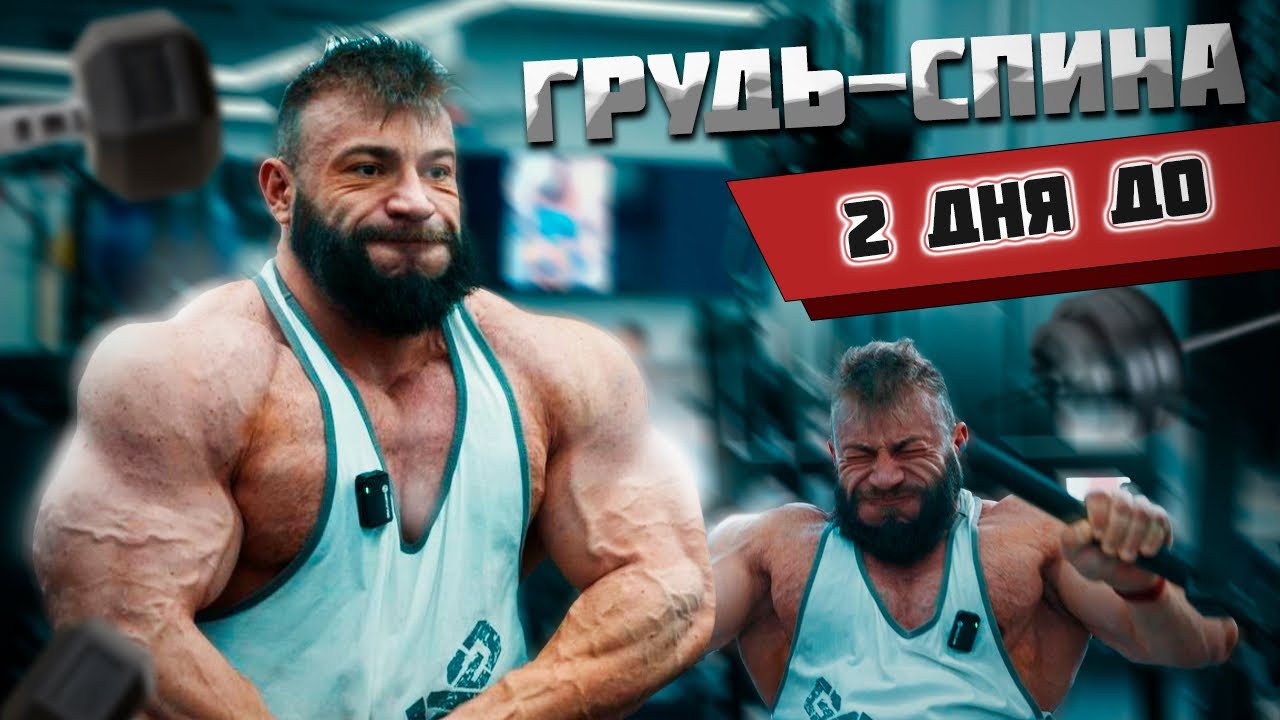 2 дня ДО: Грудь - Спина