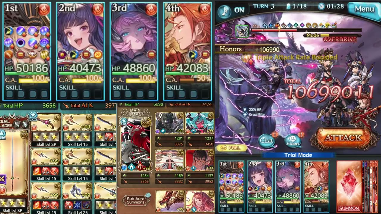 GBF: Tiamat Malice Solo (Full Auto)