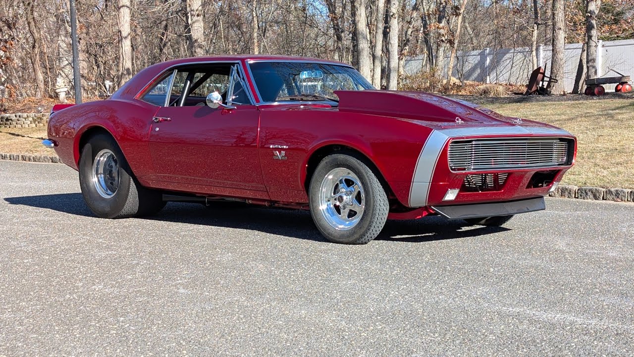 Продается потрясающий Camaro RS Pro-Street 1967 года выпуска ~427/700 л.с. ~TH400 ~9-дюймовый диф...
