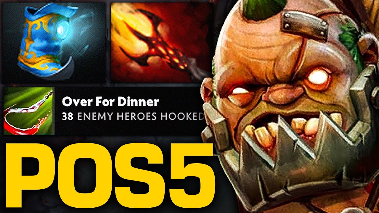 CRAZY HARD SUPPORT PUDGE!!! DAGON 5 Build Makes Them MELT | Pudge Official