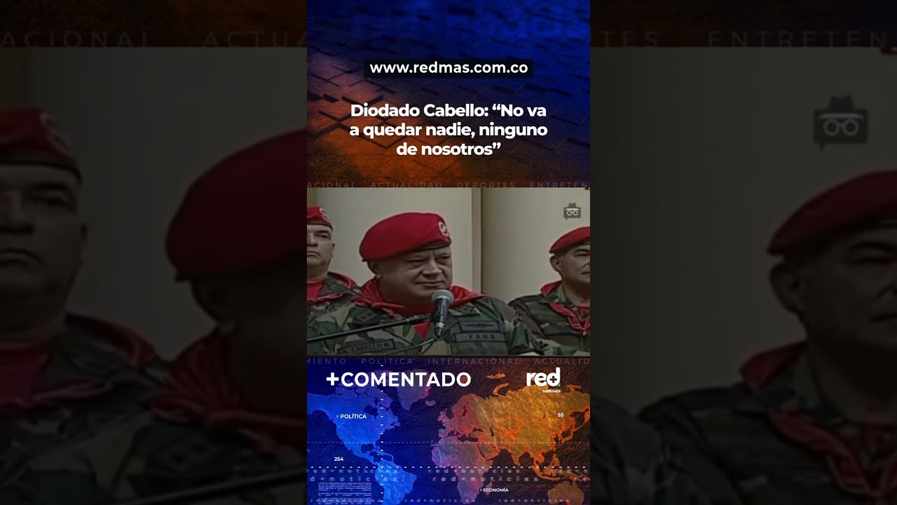 Diosdado Cabello env&iacute;a mensaje de unidad en actos del 4F