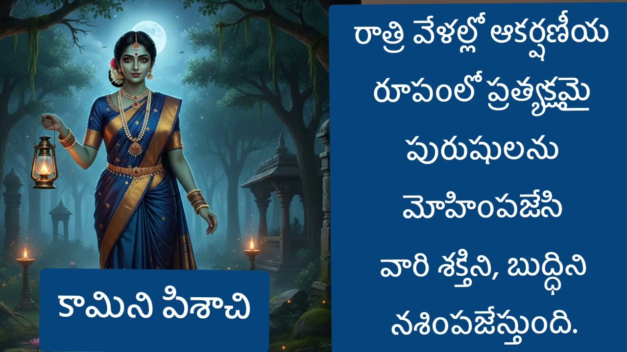 వసుంధర గారి రచన కామిని పిశాచి | audio story 