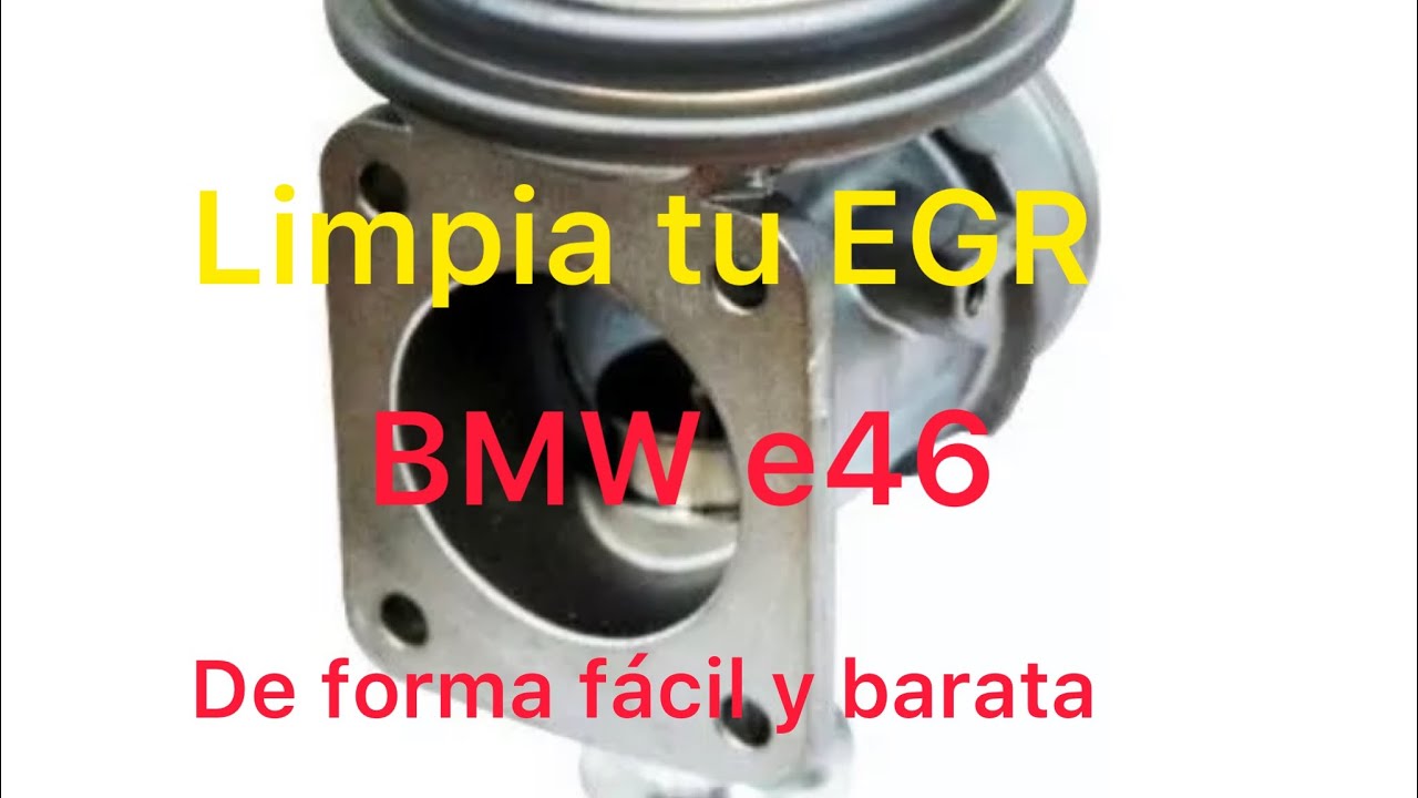 Como limpiar EGR de BMW