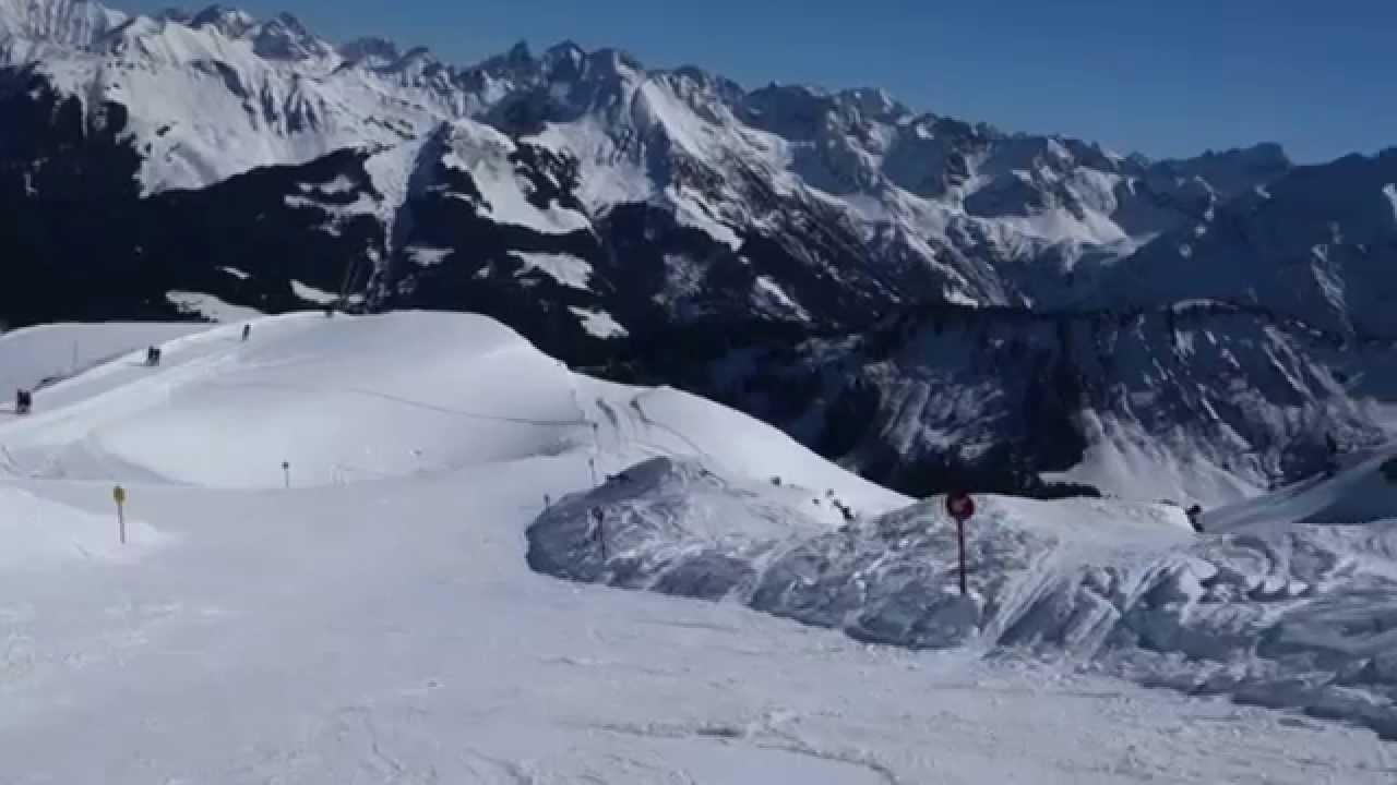 Abfahrt Ifen Kleinwalsertal,  Gottesacker 2014