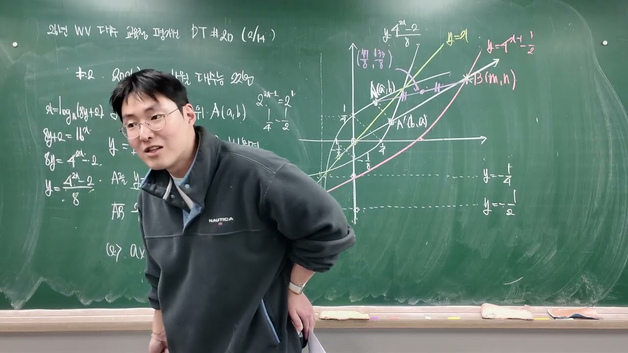 26년 WV 대수 일일테스트 #20 02번 2026학년도 11월 대수능 22번 260214