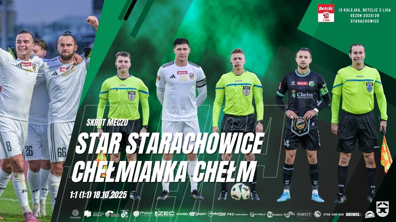 Star Starachowice - Chełmianka Chełm 1:1 (1:1) 18.10.2025