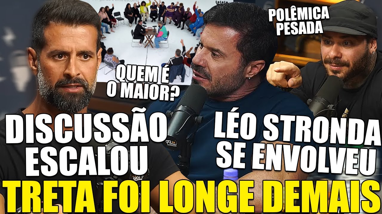 REVIRAVOLTA! CARIANI CARA A CARA COM GUTO GALAMBA AP&Oacute;S TRETA PESADA? LEO STRONDA QUER MEDIAR DEBATE