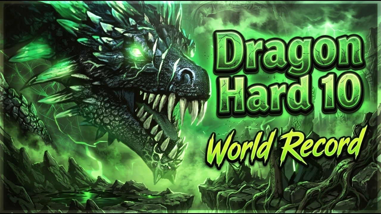 Dragon Hard 10 - World Record - 6s by @RiddiculousRaid