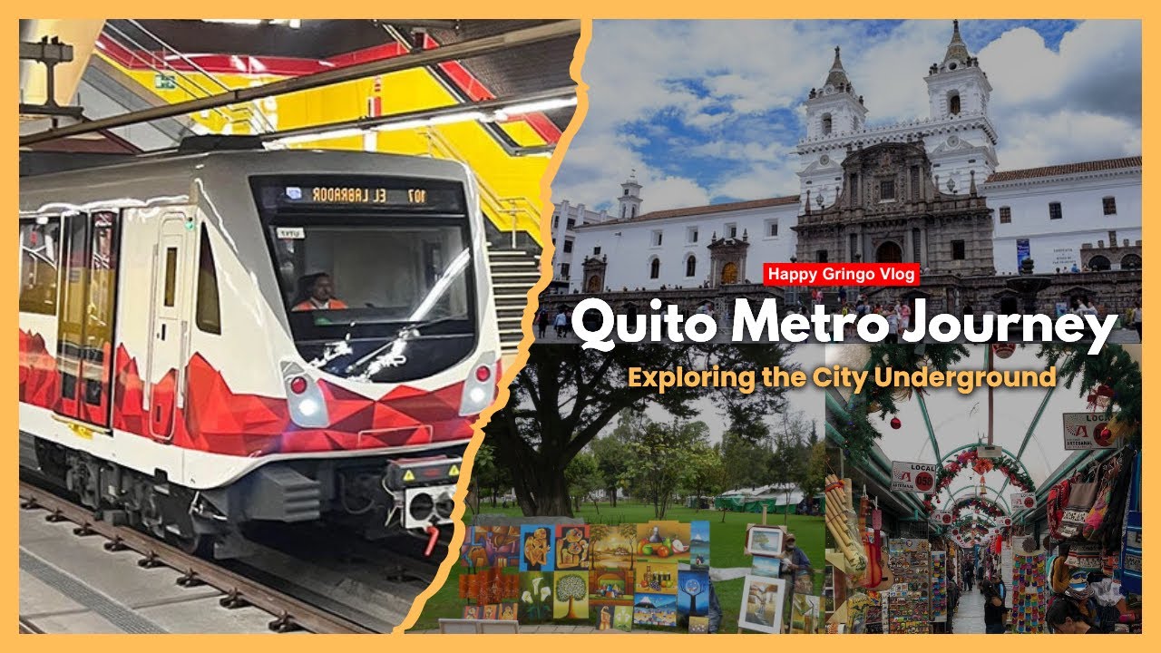 Quito Metro Journey &ndash; Exploring the City Underground 🚇🇪🇨