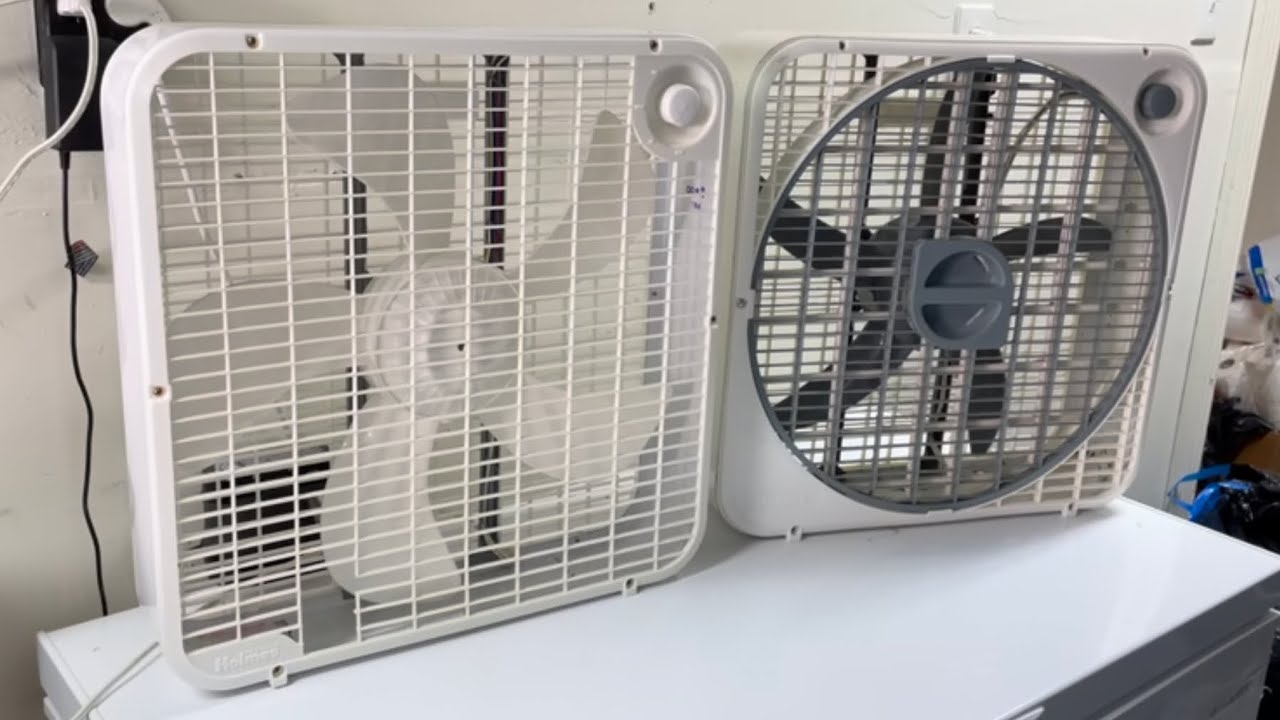 Holmes Box Fans model HABF-20 & HABF-25 Comparison
