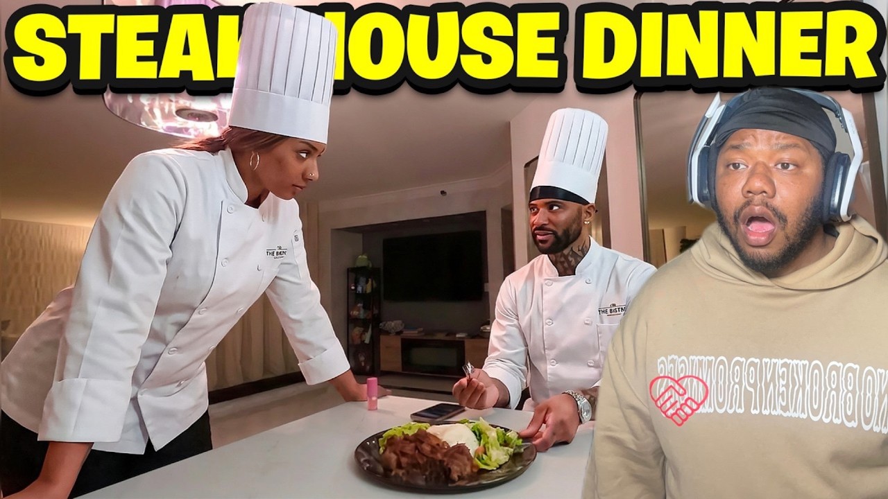 6'8 Angel Fernandez Makes McQueen A Steak House Dinner ( Gets Toxic )