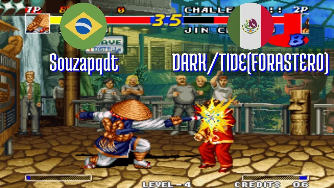 FT5 @rbff1: Souzapqdt (BR) vs DARK/TIDE(FORASTERO) (MX) [Real Bout Fatal Fury rbff Fightcade] Jan 26