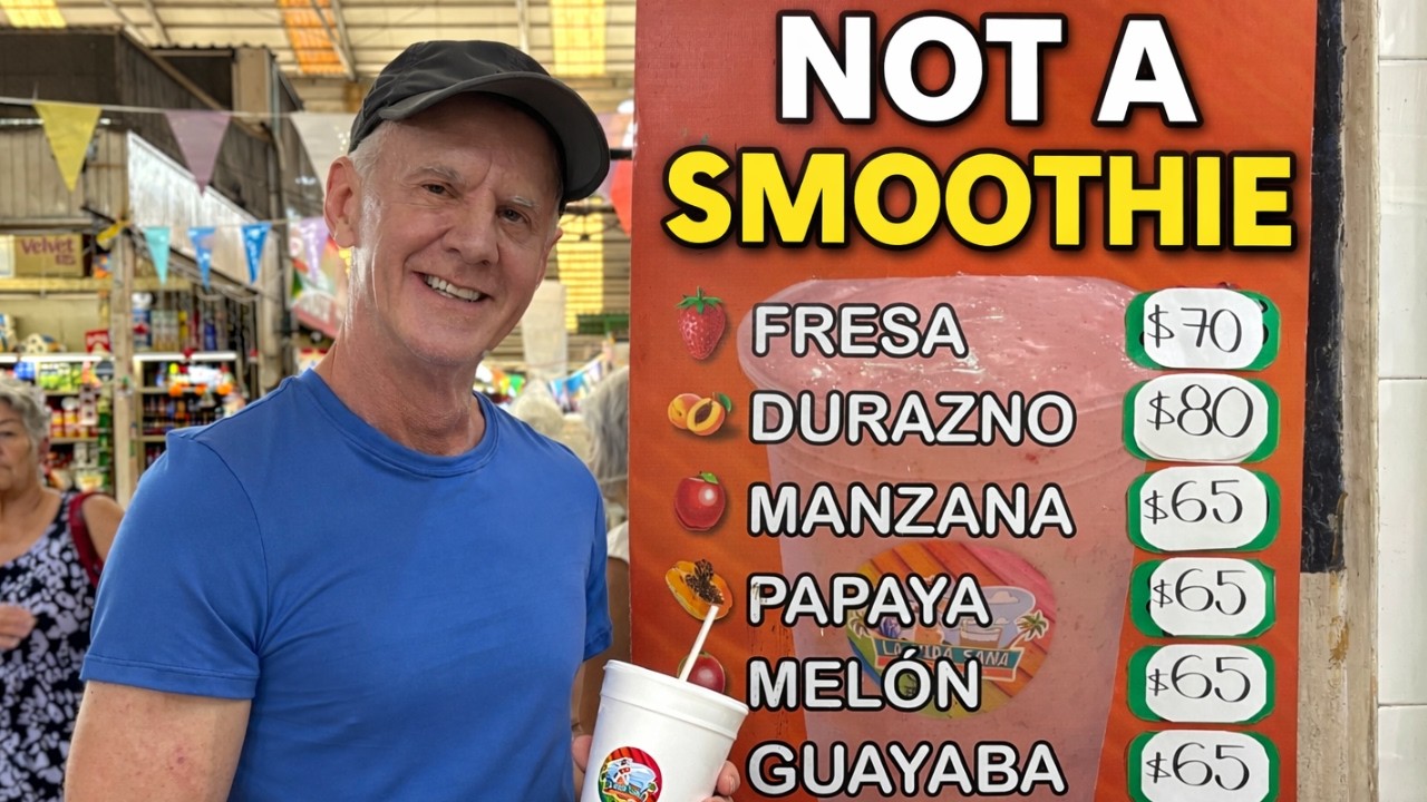 Trying a Licuado in Mazatlán | A Classic Mexican Breakfast Drink