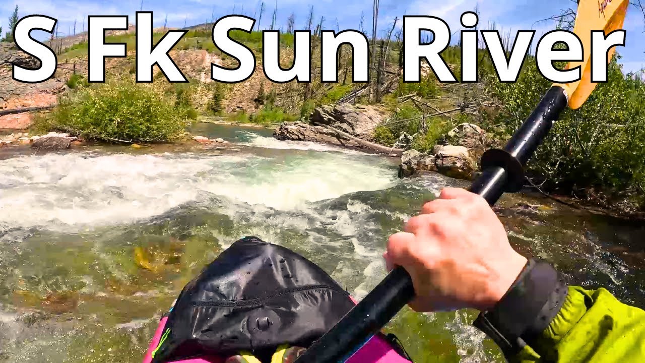 Hightlights: South Fork of the Sun River.  Packrafting the Bob Marshall Wilderness