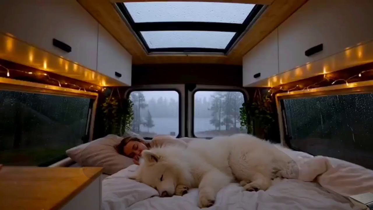 Rain Inside Car ASMR – Cozy Night Ride for Deep Sleep & Relaxation