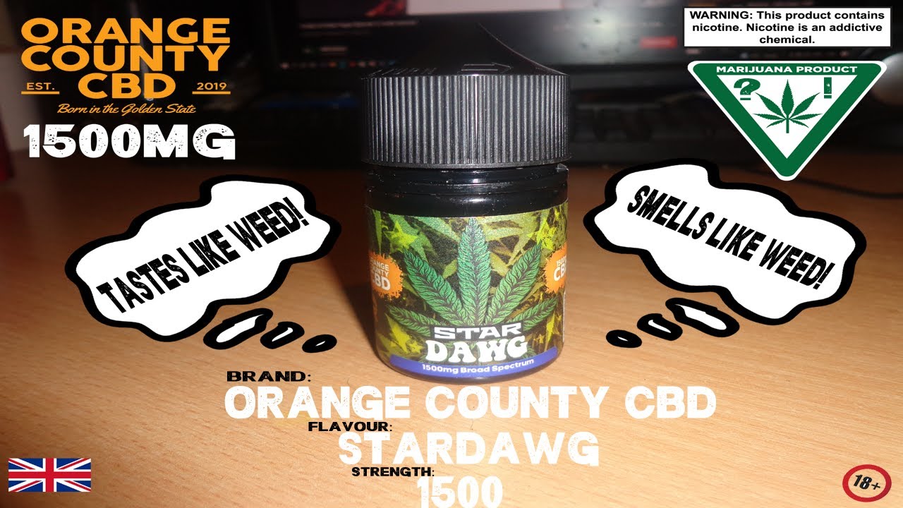 Orange County CBD - STARDAWG - UK REVIEW