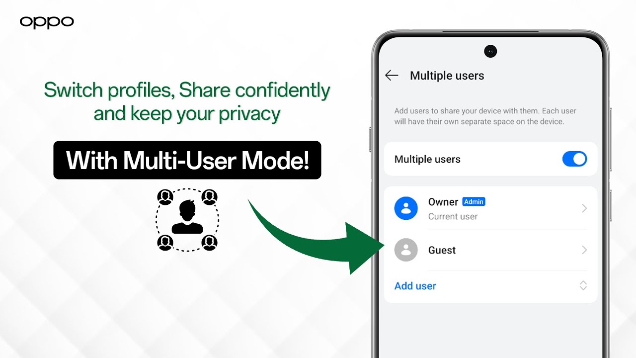 Как использовать многопользовательский режим на OPPO для безопасного доступа