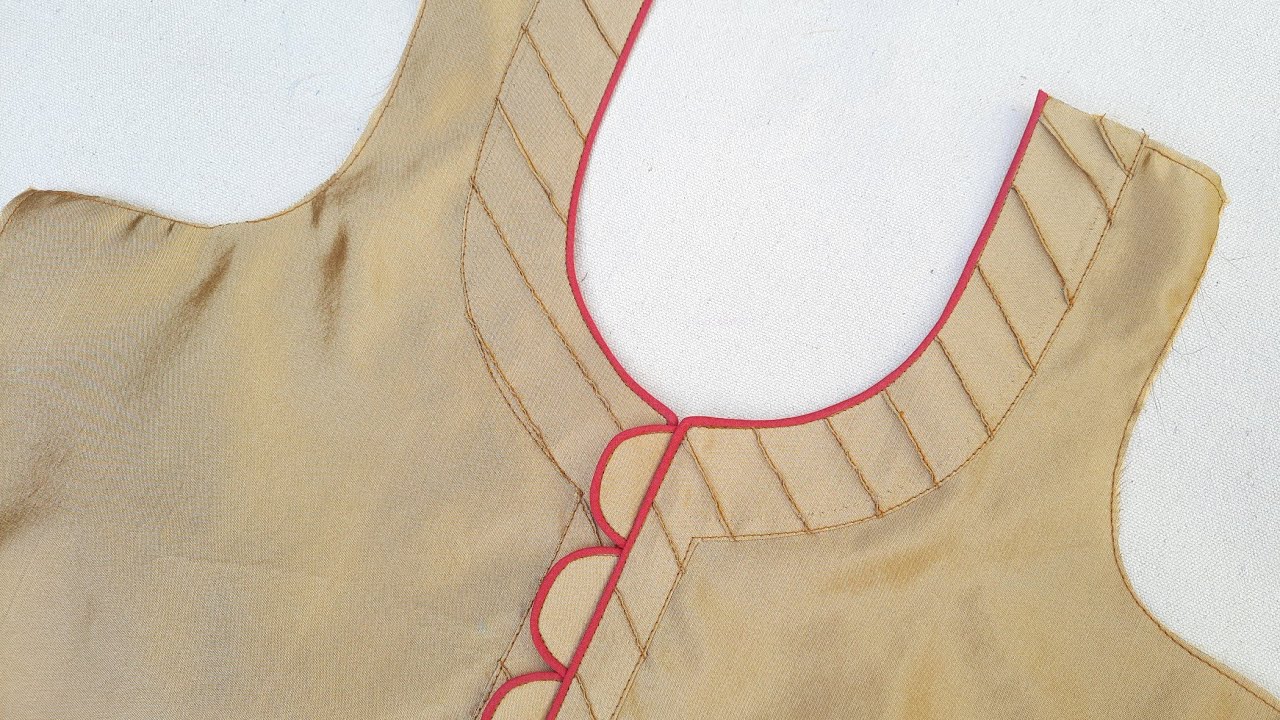 New Kurti Neck Design Cutting and Stitching