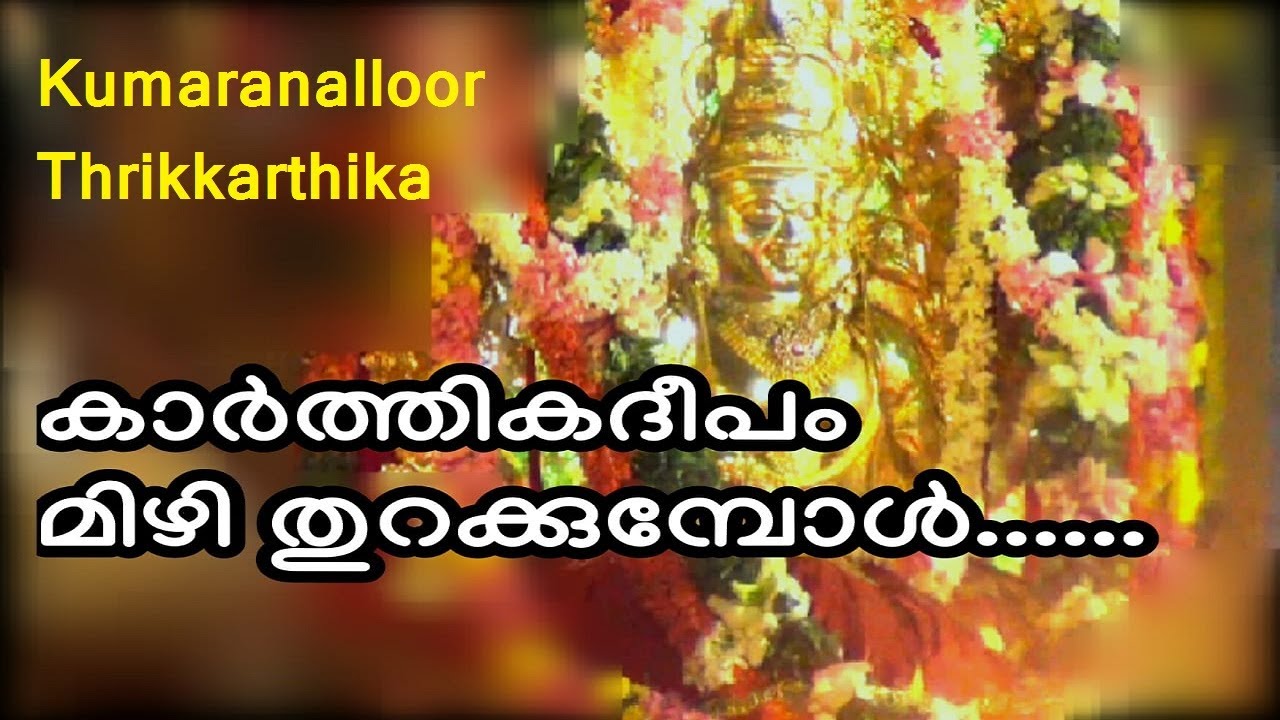 Kumaranalloor Thrikkarthika l കാർത്തികദീപം മിഴി തുറക്കുമ്പോൾ l Temples in Kerala